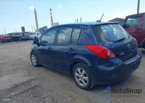 2008 Nissan Versa 1.8Sl из США, поврежденный, VIN 3N1BC13E38L358935